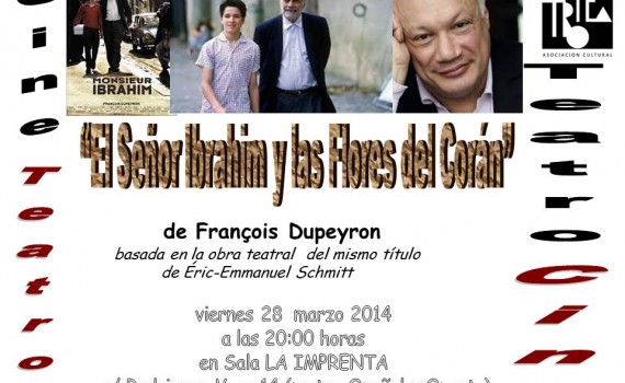 El señor Ibrahim y las flores del Corán, de François Dupeyron, basada en la obra teatral del mismo título de Éric-Emmanuel Smitt.
