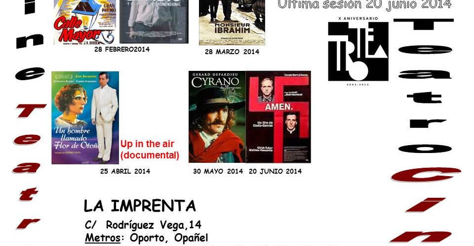 Cine-teatro, séptima temporada, Trotea.