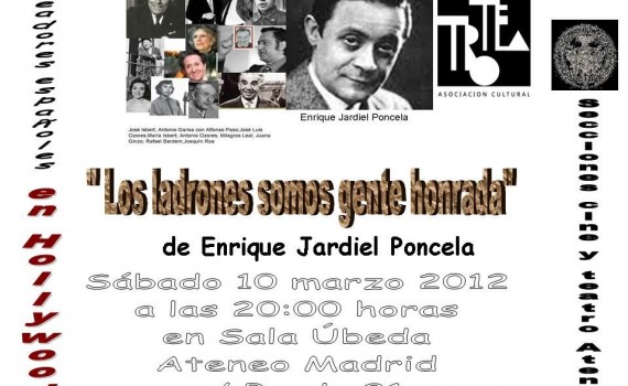 Los ladrones somos gente honrada, de Jardiel Poncela